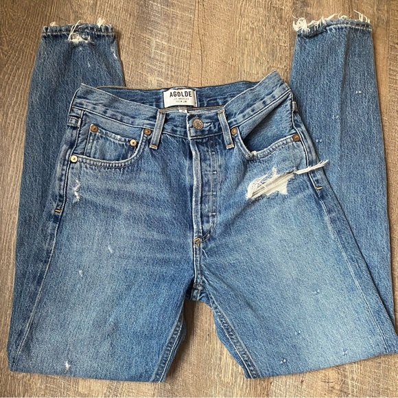 Agolde Jamie High Rise Jean - Picture 3 of 8